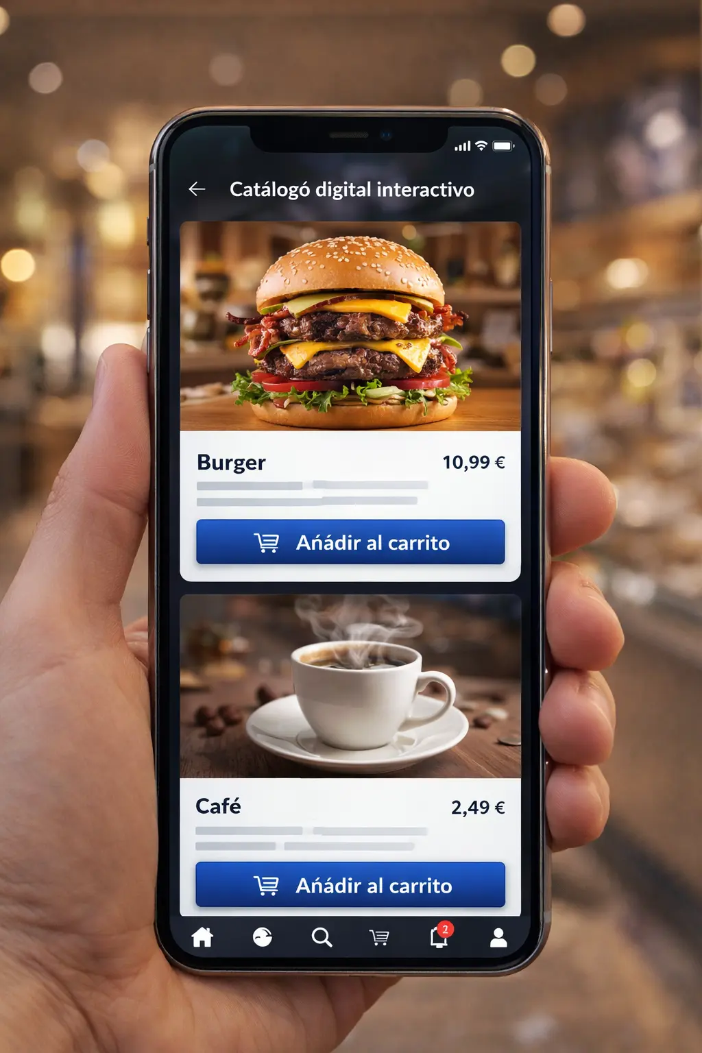 Business + Catálogo